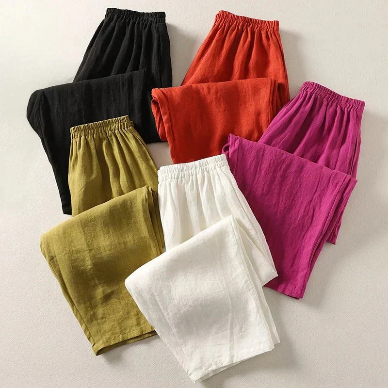 Ellie™ - Lightweight Linen Pants