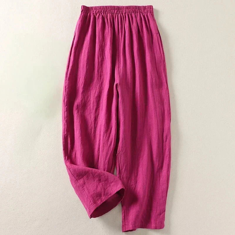 Ellie™ - Lightweight Linen Pants