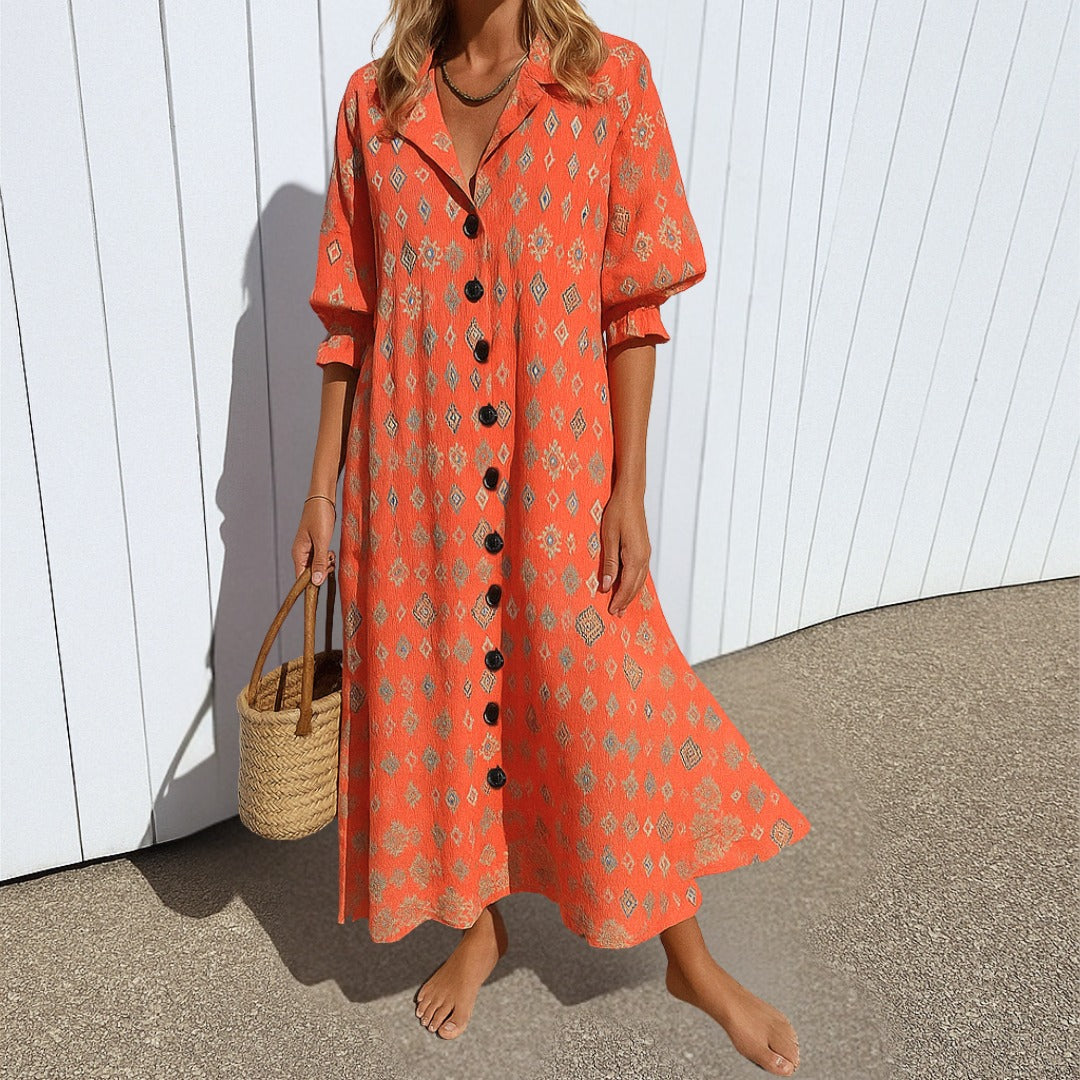 SUSANNAH | ELEGANT FLATTERING DRESS