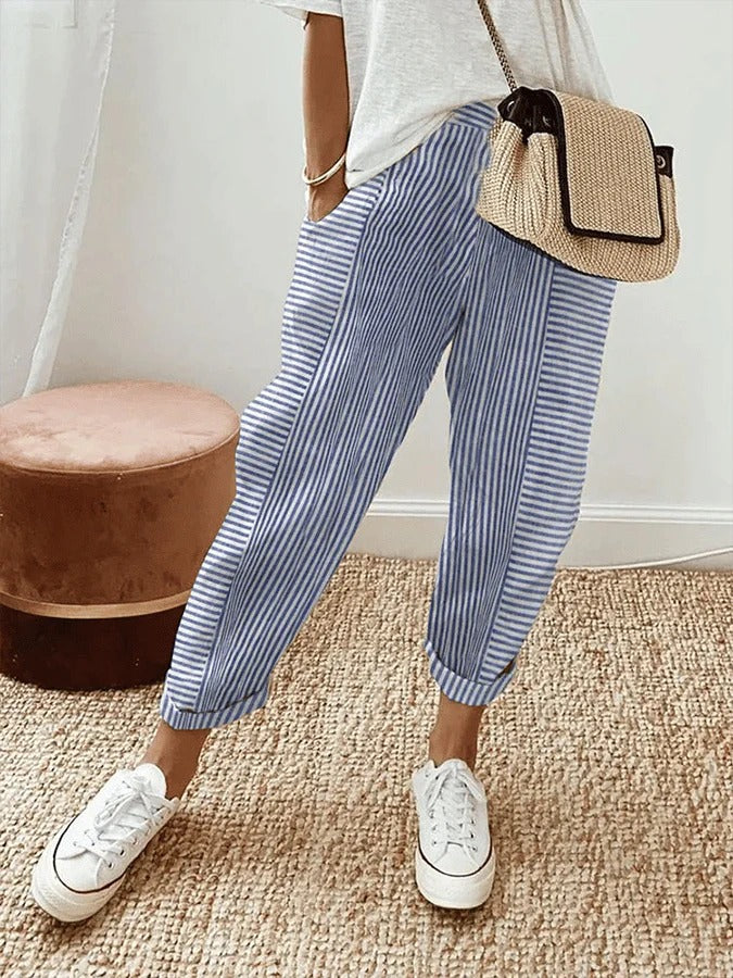 AMYNELLE – LIGHT FLATTERING TROUSERS
