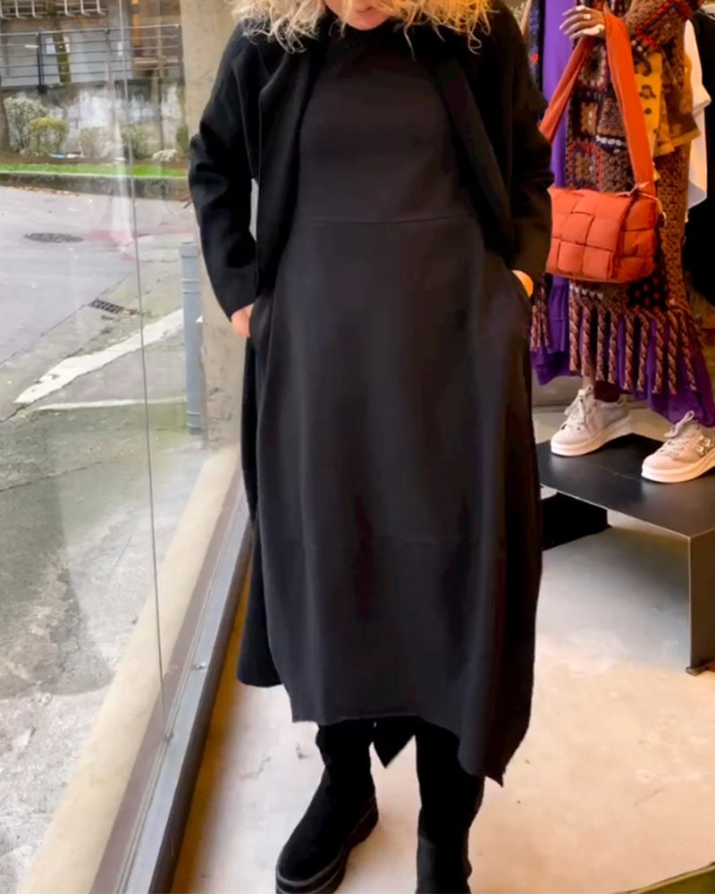 Jenna | Midi Dress with Pockets