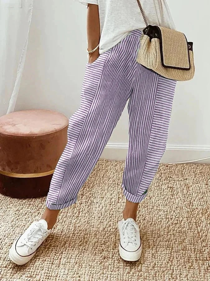AMYNELLE – LIGHT FLATTERING TROUSERS