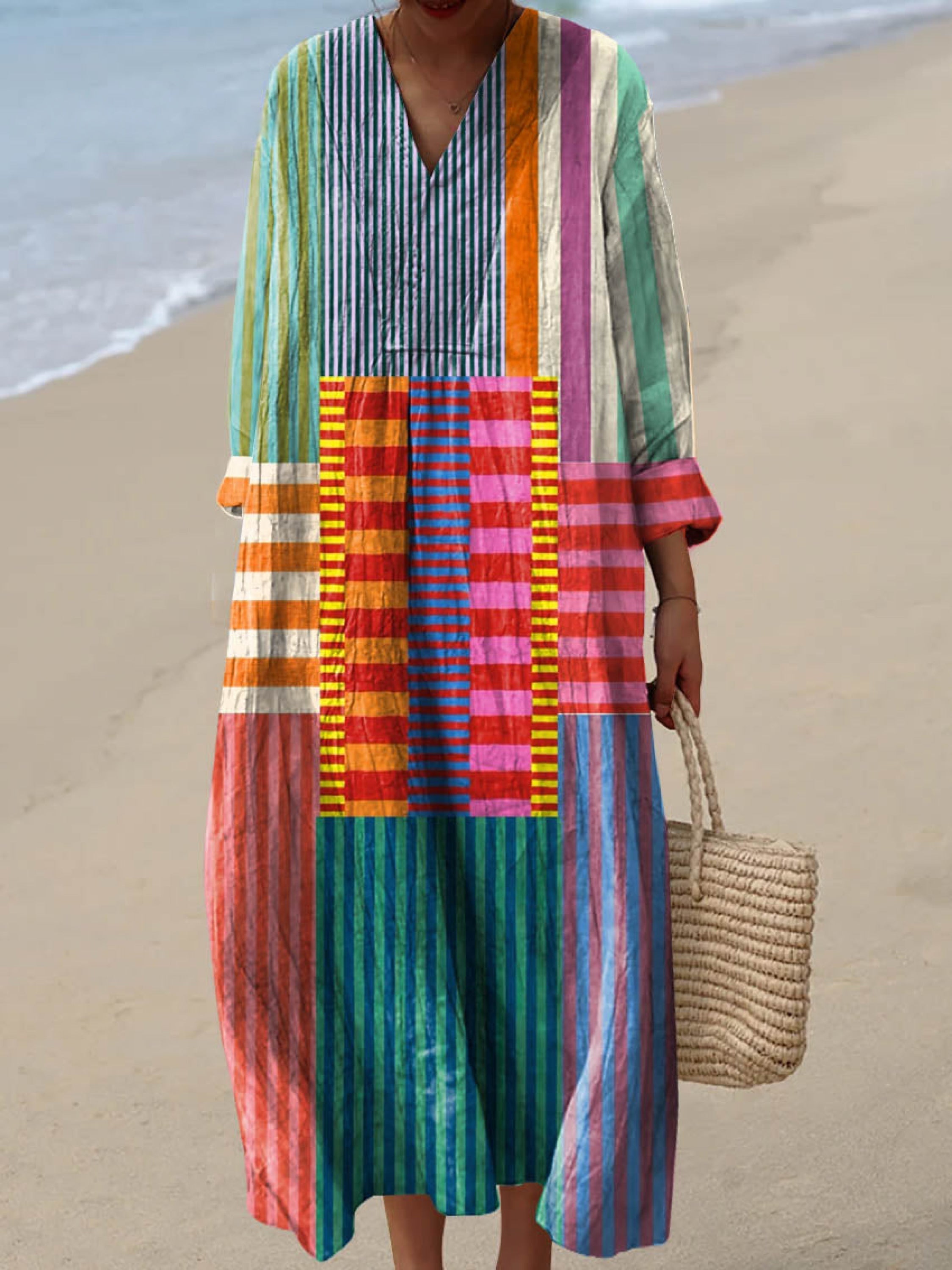 Lobke - Vintage Colour Dress